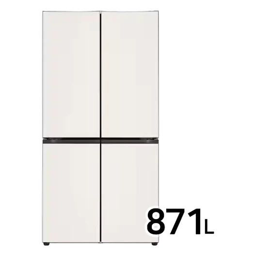 LG 디오스 AI 오브제컬렉션 더블매직스페이스 4도어 871L M876GBB231
