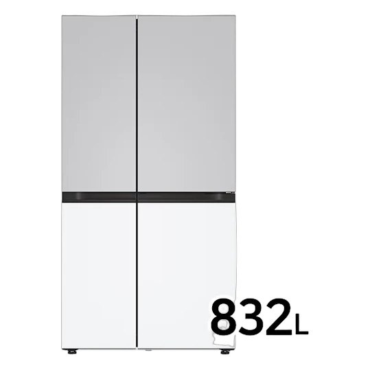 LG 디오스 AI 오브제컬렉션 양문형 매직스페이스 832L S836MRQ112