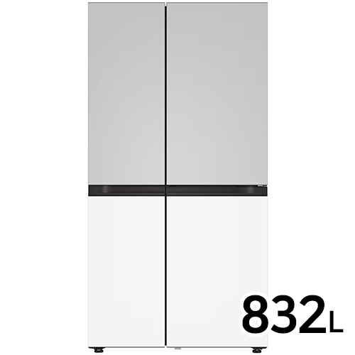 LG 디오스 AI 오브제컬렉션 양문형 매직스페이스 832L S836MRQ112