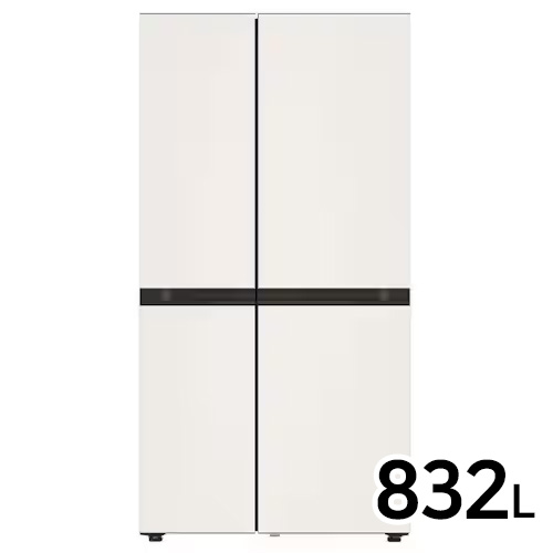 LG 디오스 AI 오브제컬렉션 양문형 832L S836MEE022